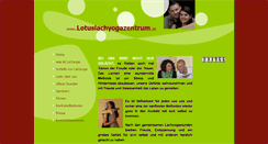 Desktop Screenshot of lotuslachyogazentrum.de